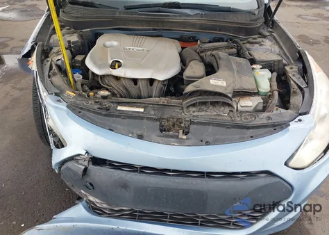 2013 Hyundai Sonata Hybrid из США, поврежденный, VIN KMHEC4A46DA072354